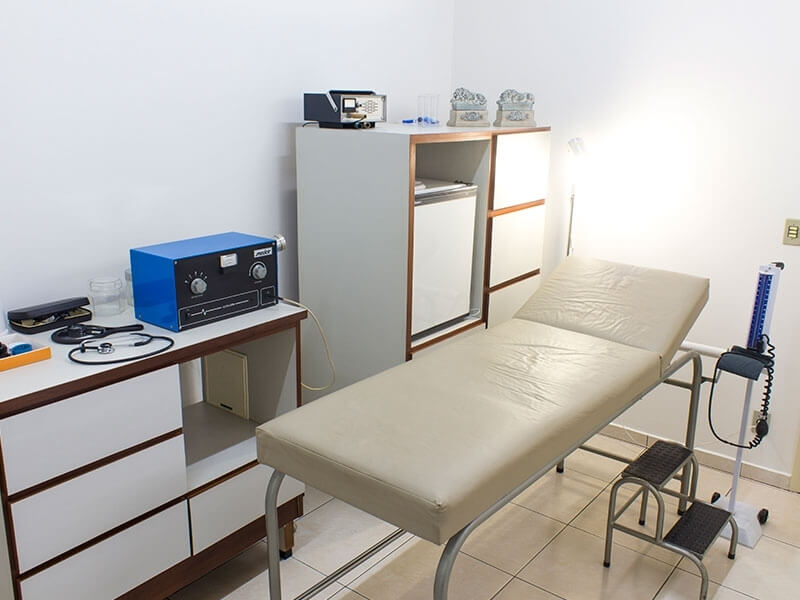 Ambiente de atendimento da PradMed